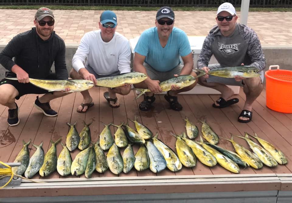 Great Day of Mahi Fishing in the Keys