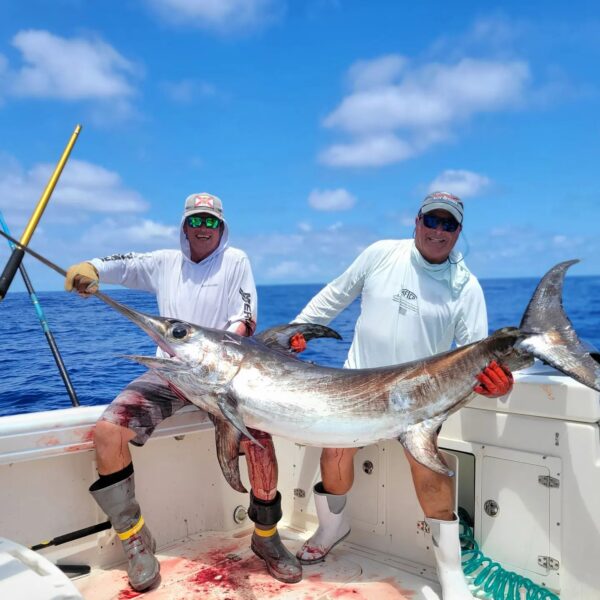 Swordfish sportfishing charter in the Florida Keys