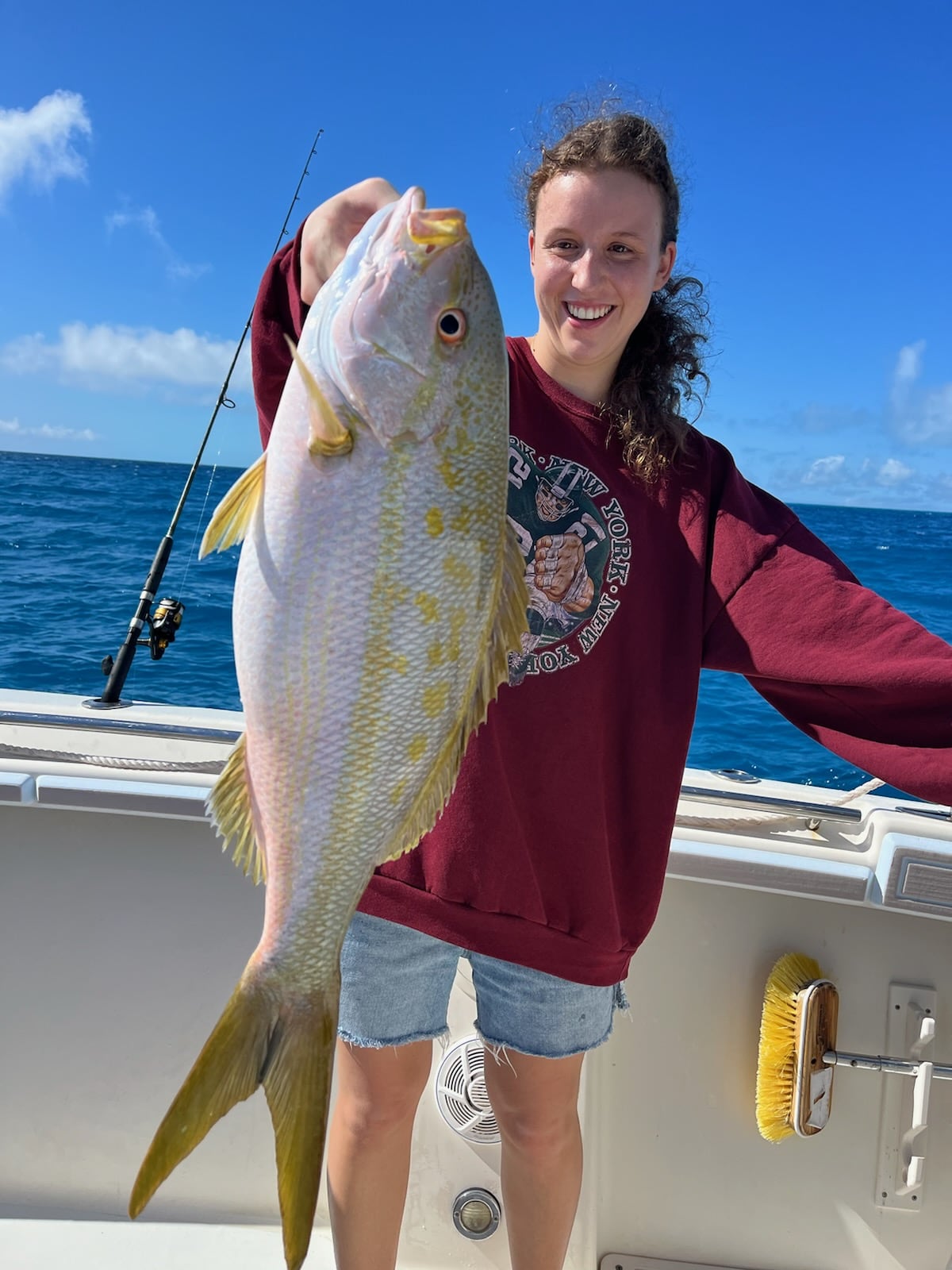 Yellowtail Snapper offshore fishing charter in the Florida Keys